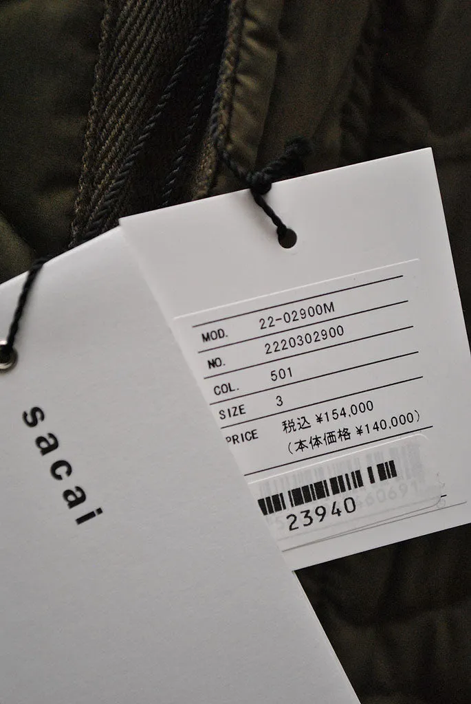 sacai Quilted Coat