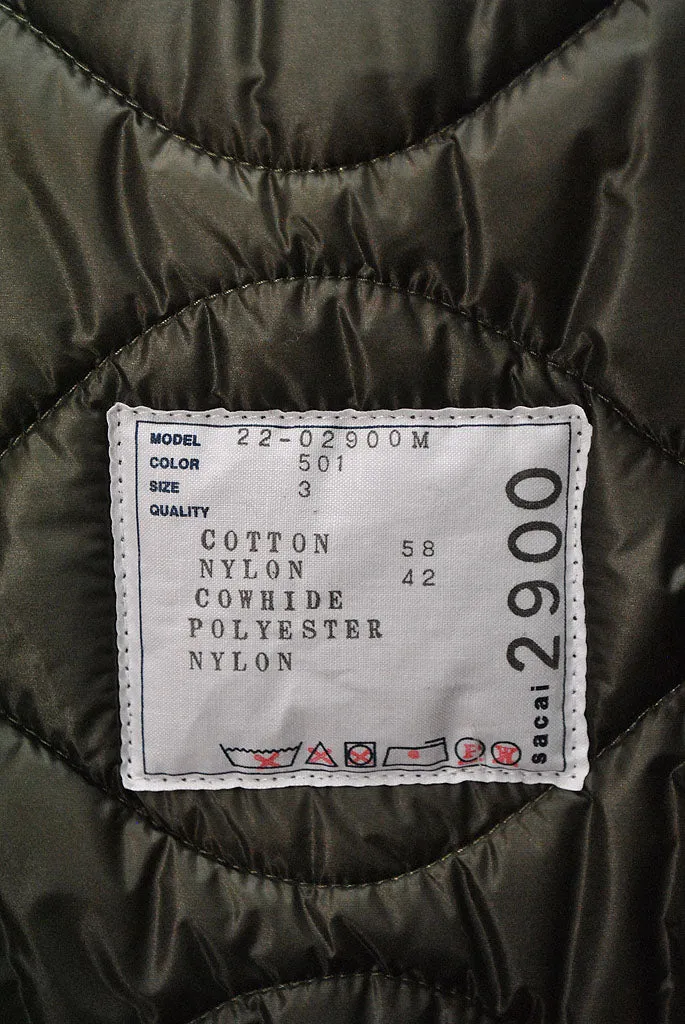 sacai Quilted Coat