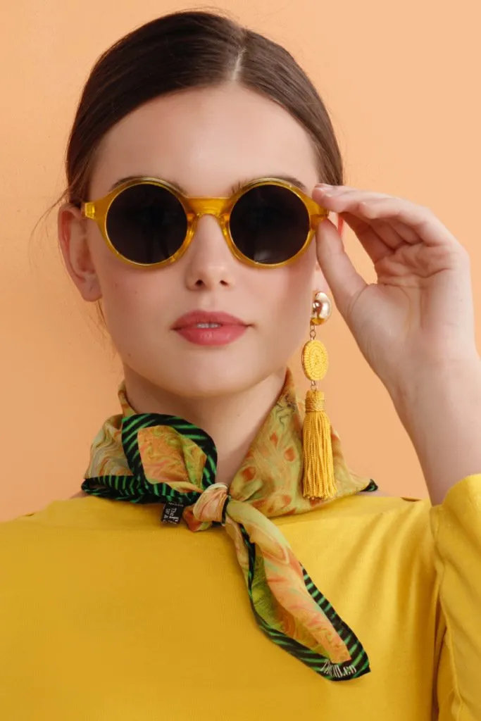 Silk Crepe Scarf, TERRA Collection