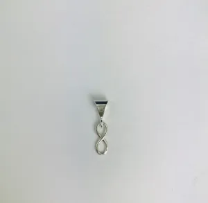 Silver Infinity Pendant - Tiny