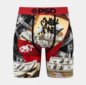 Stash Box Mens Boxers (Black/Red)