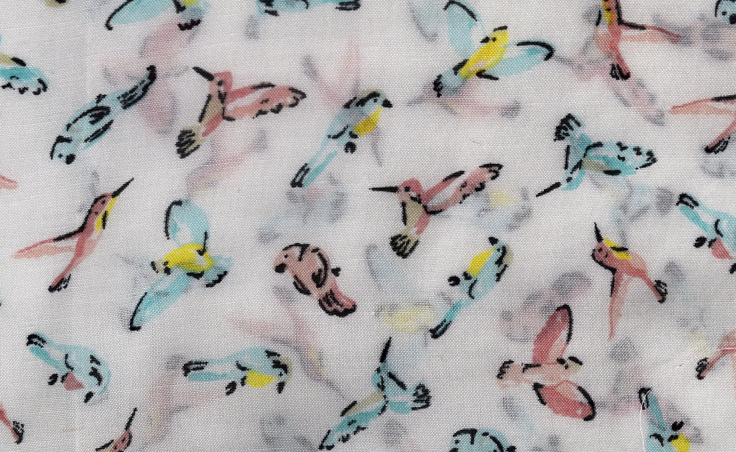 Summer Fashion Womens Chic Bird Print Infinity Scarves