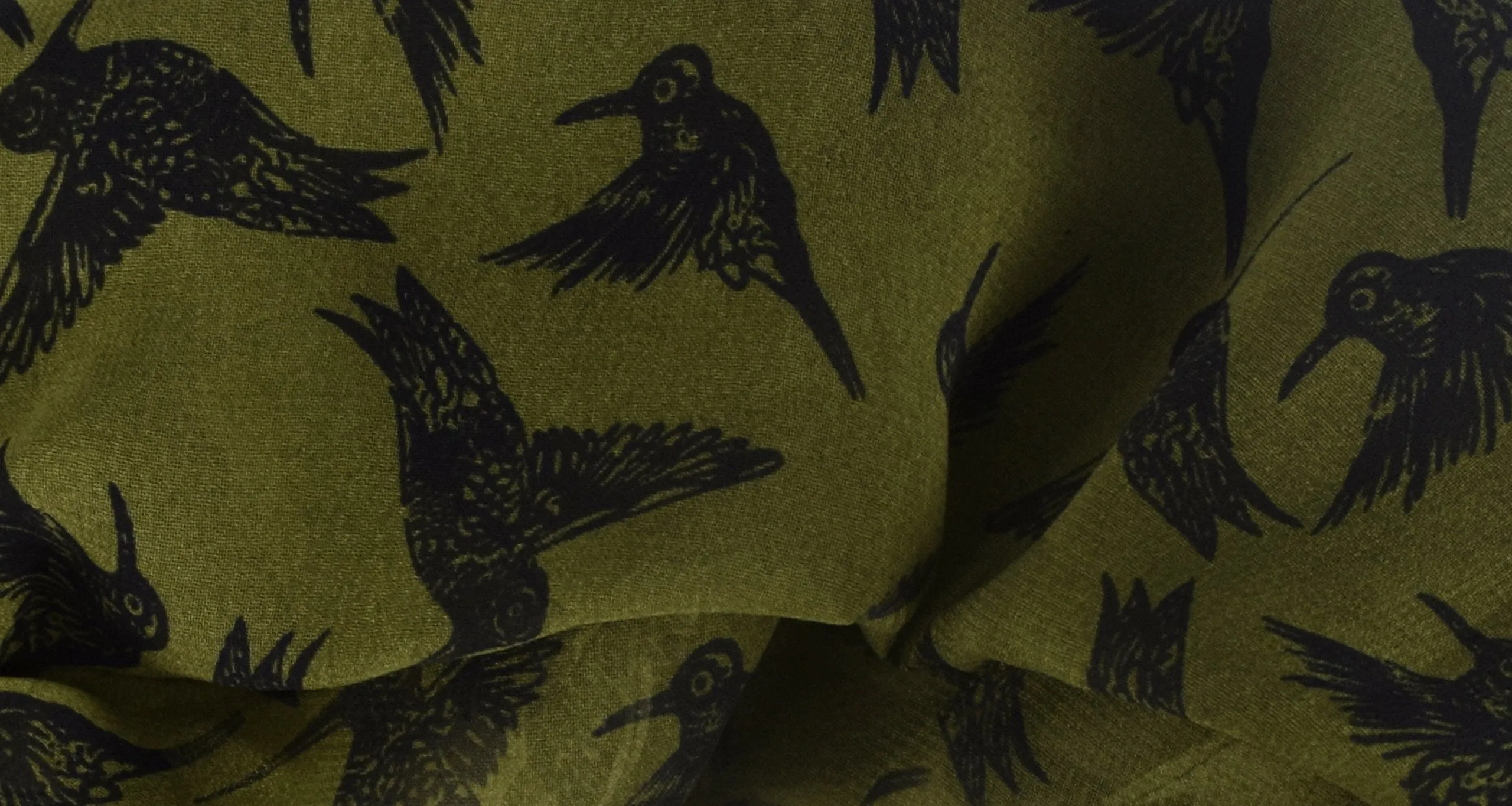 Summer Fashion Womens Chic Bird Print Infinity Scarves