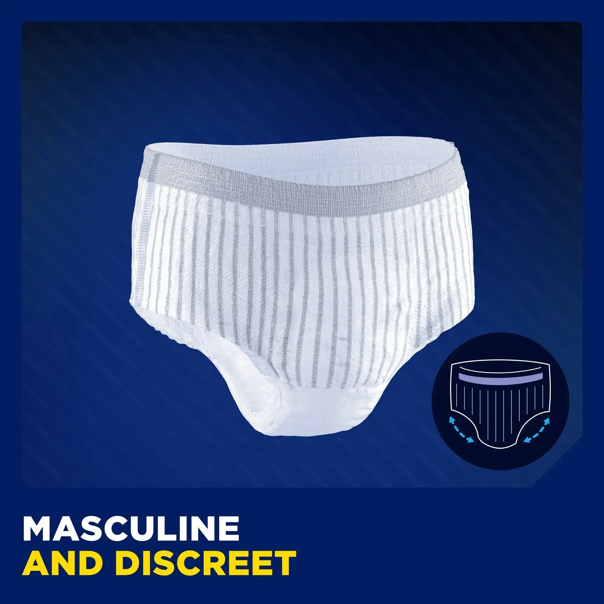 Tena® Men™ Super Plus Absorbent Underwear, Small / Medium