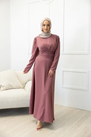 The Crescent Jarita Waist Detail Maxi Dress