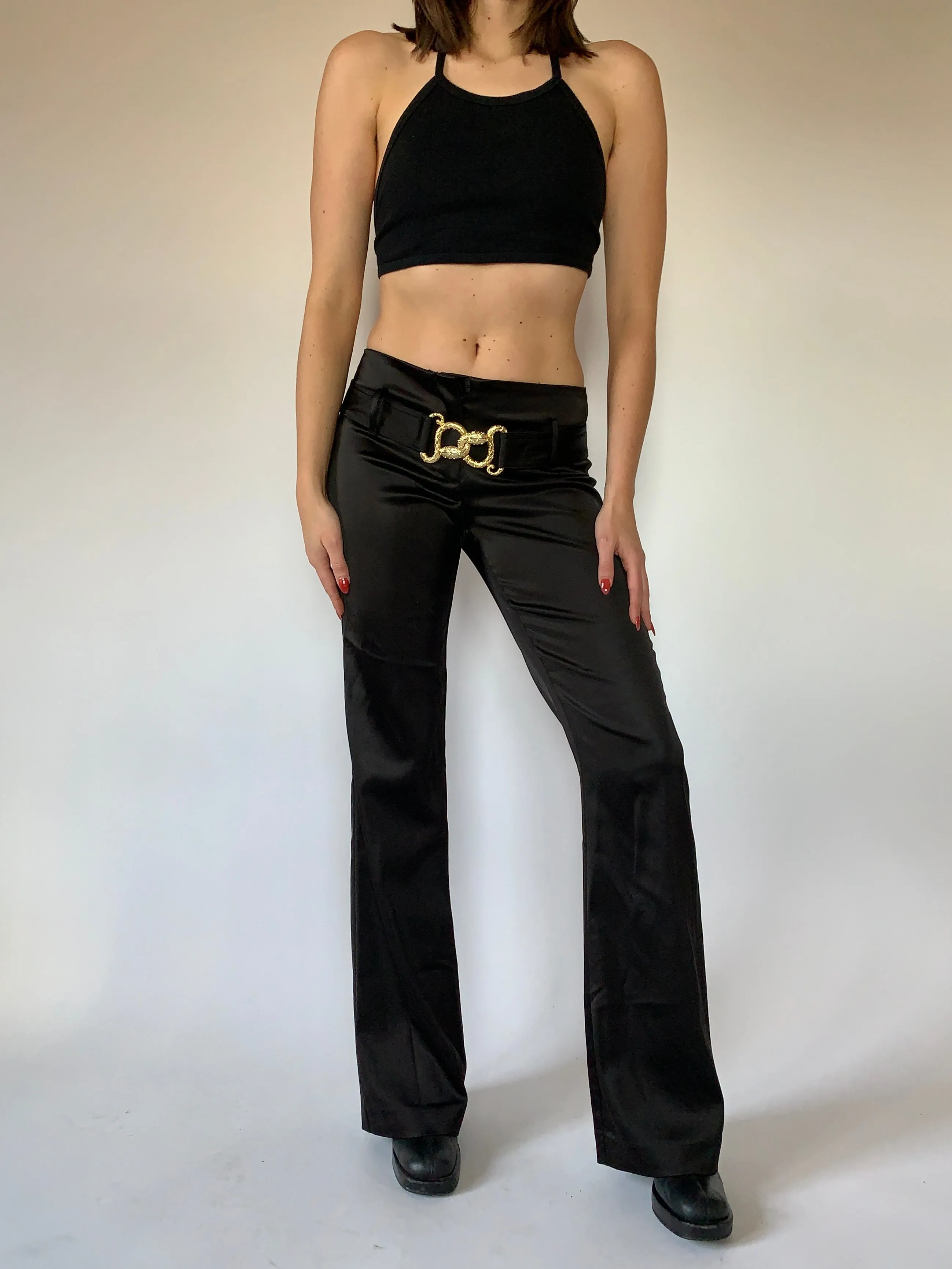 Vintage Snake Belt Trousers (S)