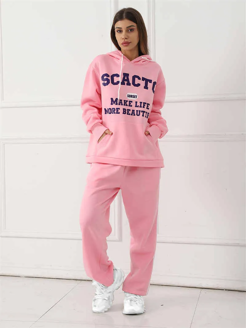 Women's Fashion Casual Printed Top Pants Set