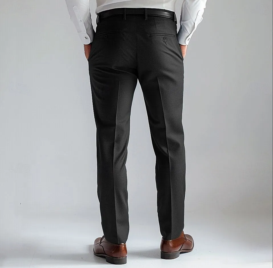Wool Full Length Dress Pants